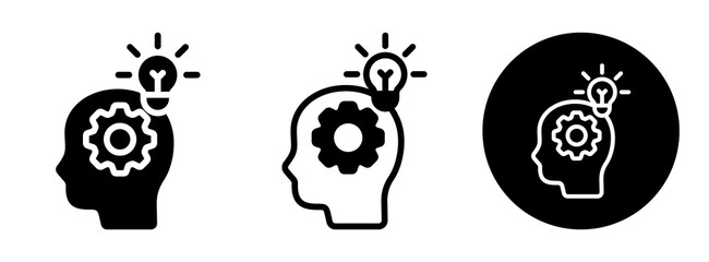 Idea Icon Collection Glyph & Mixed Style