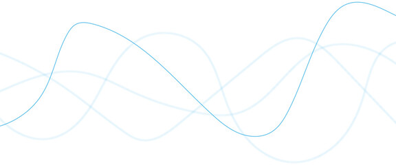 Abstract blue background poster with dynamic waves. technology network Vector illustration.