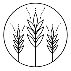 vector illustration of a plant