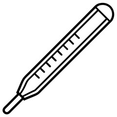 illustration of a thermometer