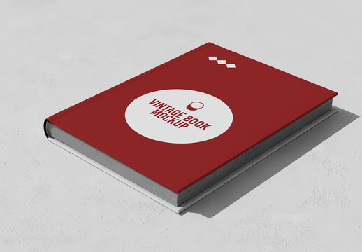 Vintage Book Mockup