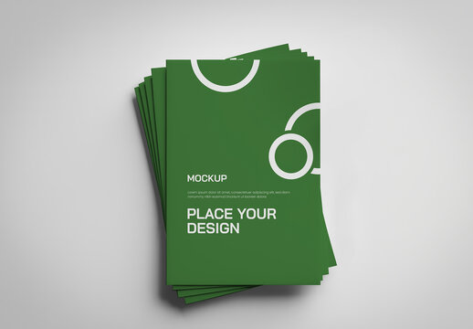 A4 Bundle Mockup Top View