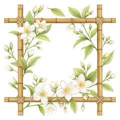 Floral Spring Frames and Borders PNG, Flower Border Frame