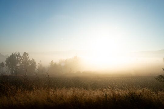 Amanecer en ruta