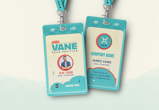 Creative ID Card Design For Your Company