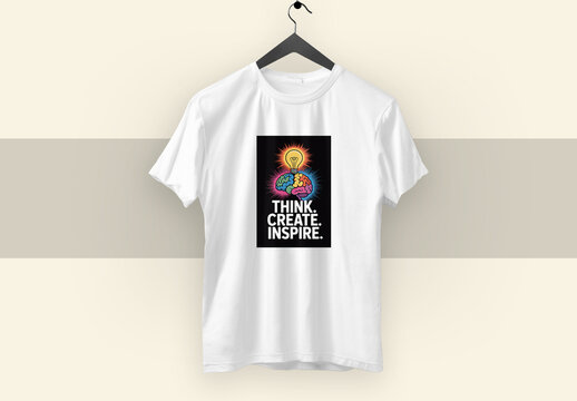 Motivational T Shirt Design Layout