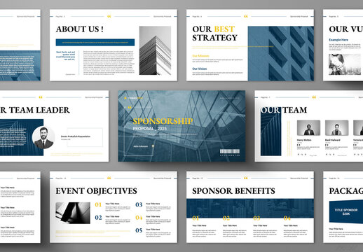 Sponsorship Proposal Presentation Template