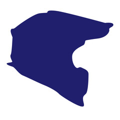 Rider helmet safety illustration set design. Eps 10. Vector illustration.