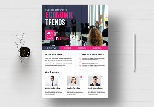 Conference Event Poster Template