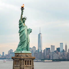 Obraz premium statue of liberty new york city