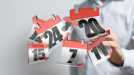 Effective time management strategies for busy professionals.  Plan your day, meet deadlines.