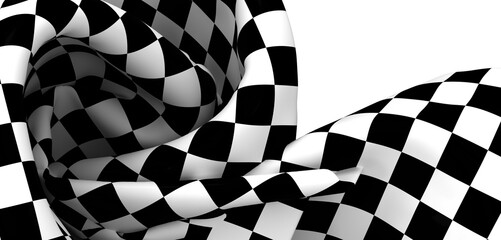 Abstract checkered flag background.  Perfect for racing, sports, or competition themes.