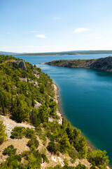 Coastal View with Clear Blue Waters