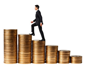 business success growth on Transparent Background2