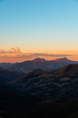 Pôr do Sol nas Montanhas da Mantiqueira, Minas Gerais