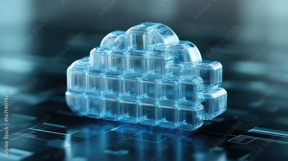 Poster decentralized data cloud system workflow digital environment modern viewpoint for enhanced efficienc