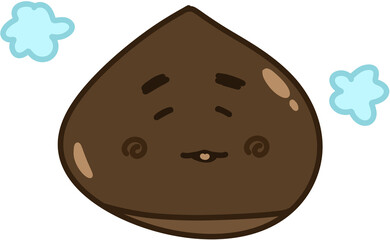 illustration of a chestnut