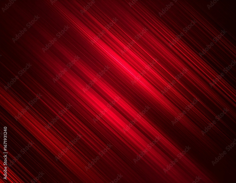 Aufkleber diagonal red streaks pattern background with abstract lines and bright glow