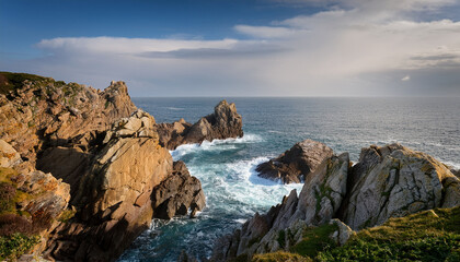 coastal rock formation