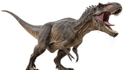 Allosaurus isolated on transparent PNG background