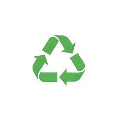 Obraz premium Green Recycling Symbol: A minimalist graphic of a classic green recycling symbol, embodying the core principles of environmental conservation, with a clean and modern aesthetic.