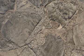 High-resolution image of a grey stone texture, perfect for backgrounds and design projects.  Natural stone pattern.
