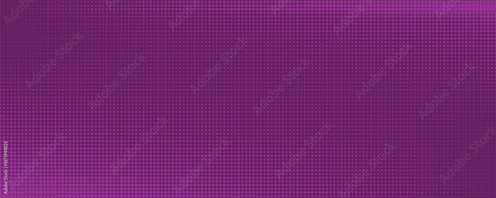 Poster abstract dots halftone purple color pattern gradient texture background.