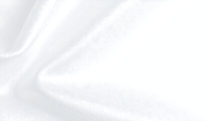 Smooth, draped fabric with soft folds and subtle light reflections