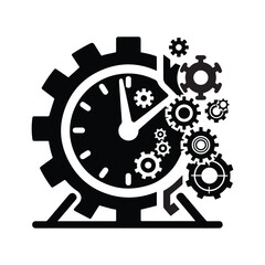 Minimal Business Clock for Time Management