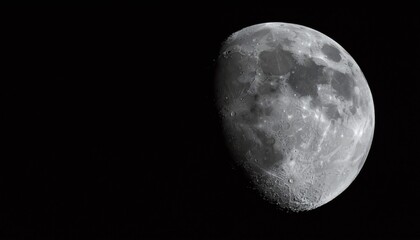 moon in the night sky