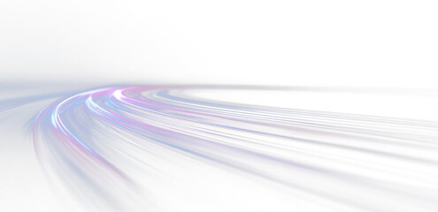 Swirl spiral neon glowing magic road wave png