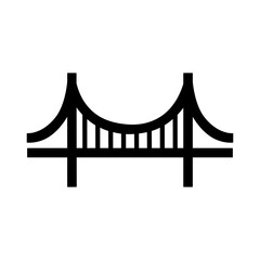 bridge logo design vector