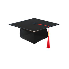 graduation cap and diploma