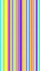 Obraz premium Abstract Background with Vertical Stripes of Purple Yellow and Teal Colors
