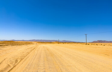 Arid landscape in the Richtersveld National Park