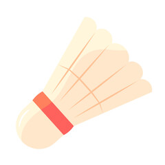 Badminton shuttlecock icon Illustration