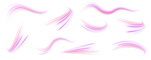 A swirl of lines forms a trail that fades into the distance. The shape reflects energy flow and high-speed travel. Perfect for futuristic illustrations.