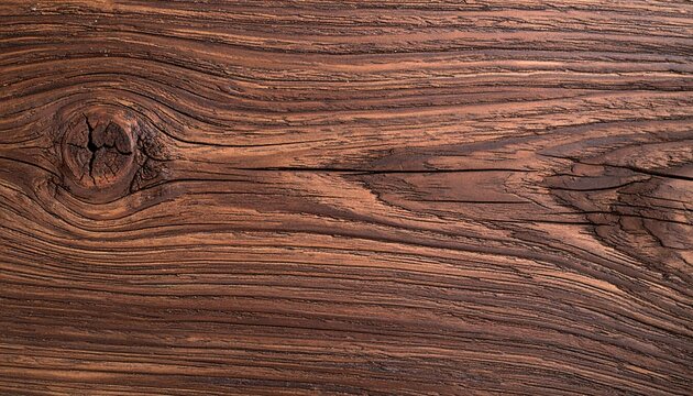 Close-up of dark brown wood grain