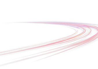 Line colored light vector abstract effect curve digital glowing motion, blur streak beam, luminous ray trail, bright laser stripes speed png art concept illustration template.