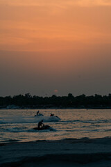 Fototapeta premium sunset on the sea