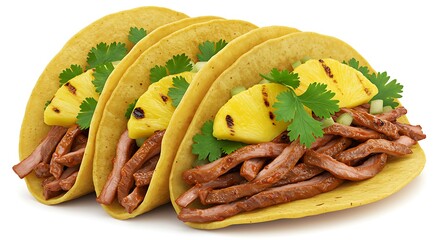 A traveler with a backpack and map, looking for directions, with a subtle difference between the two images, isolated on white background