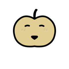 apple cartoon character