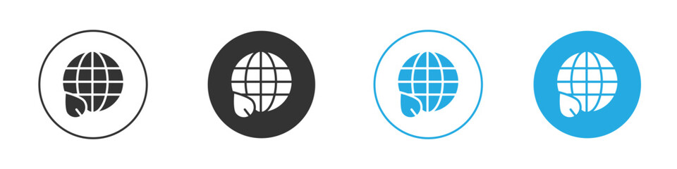 Environment icon vector style flat trendy collection.