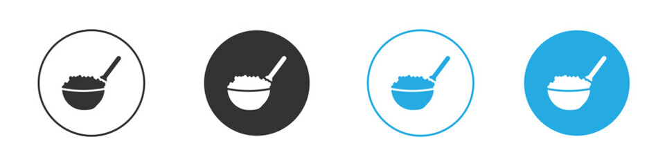 Cereal icon vector style flat trendy collection.