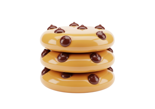 Delicious homemade cookie cookies with chocolate chips for National Homemade Cookies Day celebration