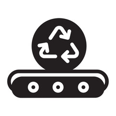 conveyor glyph icon