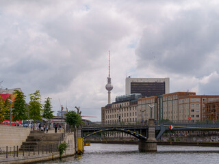 Fototapeta premium Berlin City TV Tower