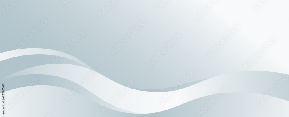Poster a minimalist and abstract background featuring smooth, flowing waves in a light, neutral color palet