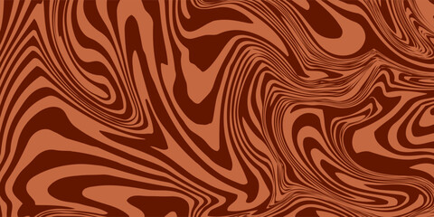 Retro coffee color background. Milk chocolate liquid dessert texture. EPS 10