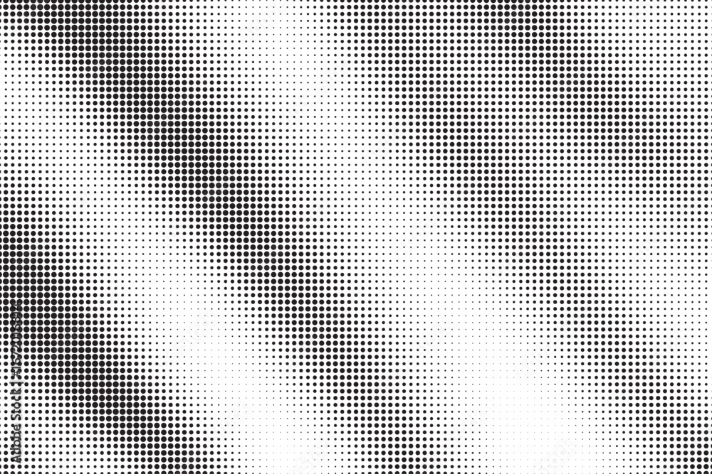Poster halftone background vector, abstract backdrop design with two tone pattern and copy space for edit y
